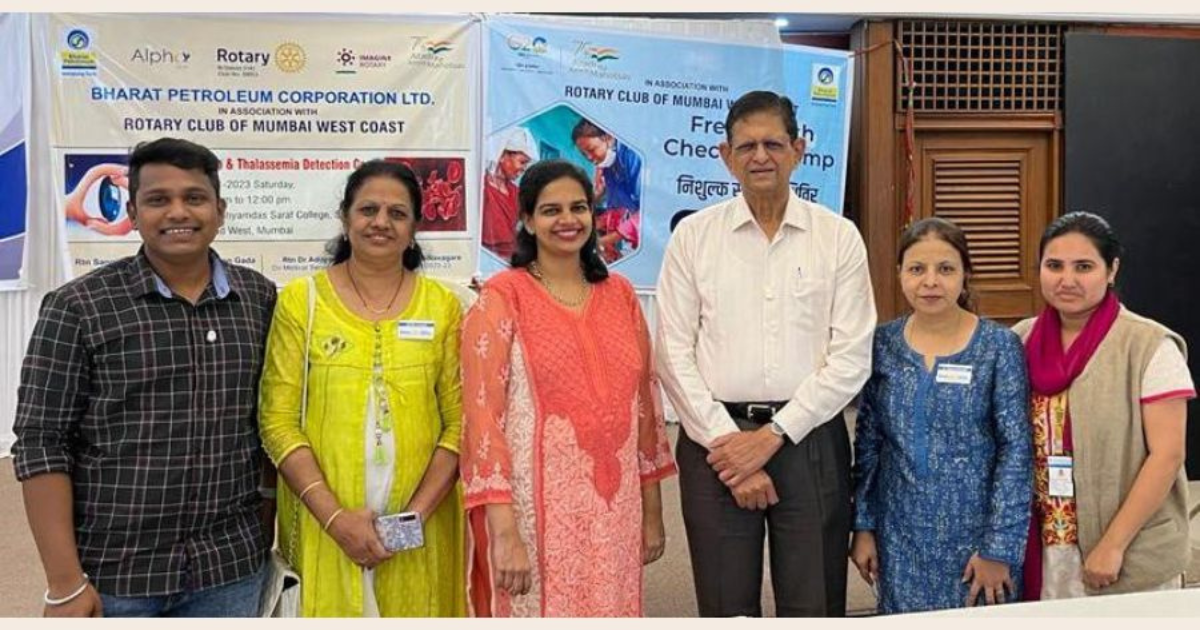 Rotary-BPCL Free Medical Camps In Mumbai And Across India